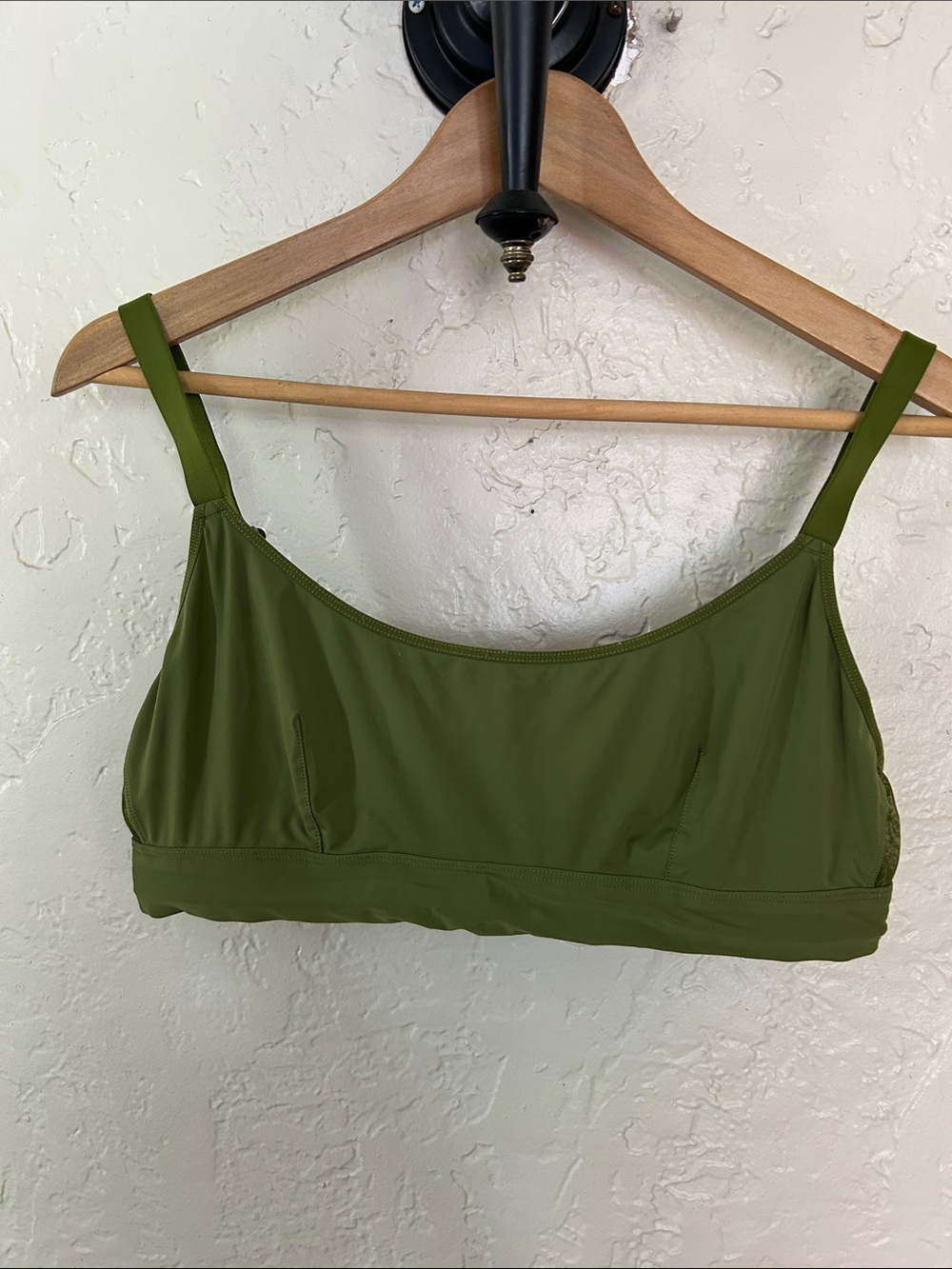 Parade Re:Play Scoop Wireless Bralette in Olive